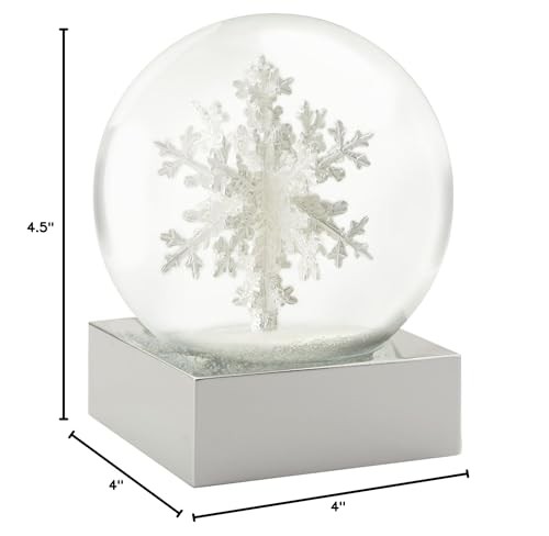 Snowflake Cool Snow Globe Clear