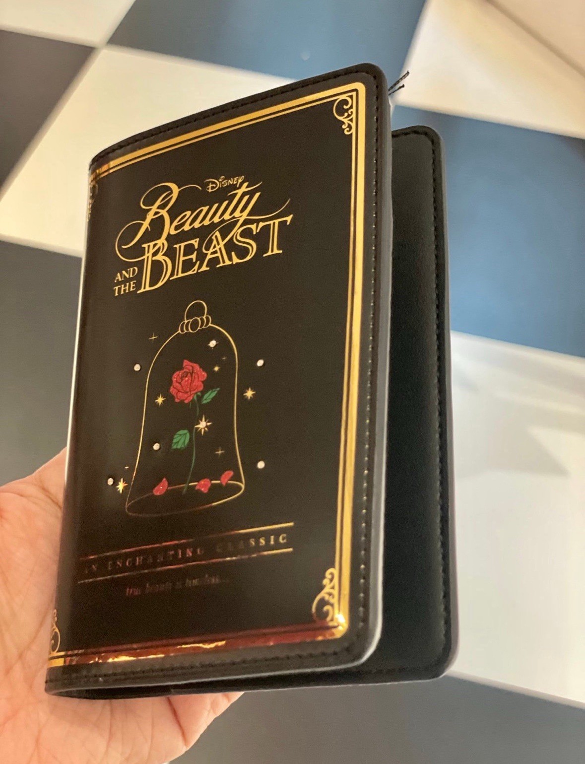 Kate Spade Disney X Kate Spade New York Beauty And The Beast Passport Holder-NWT