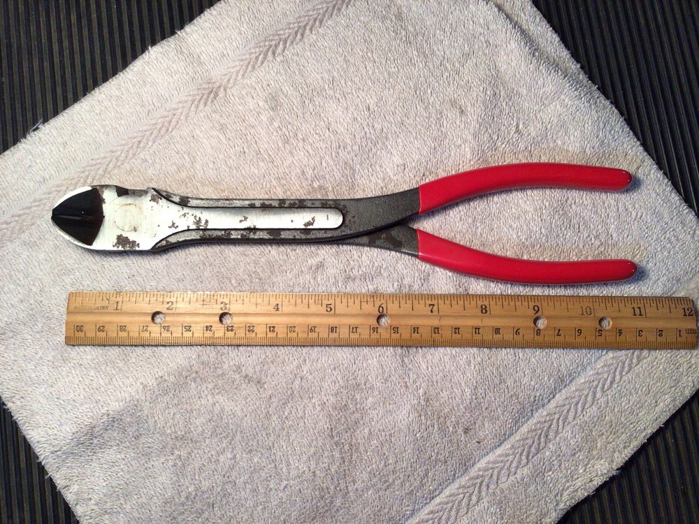 Mac Tools P301807 Long Reach Diagonal Cutters Pliers Surface Rust, Works