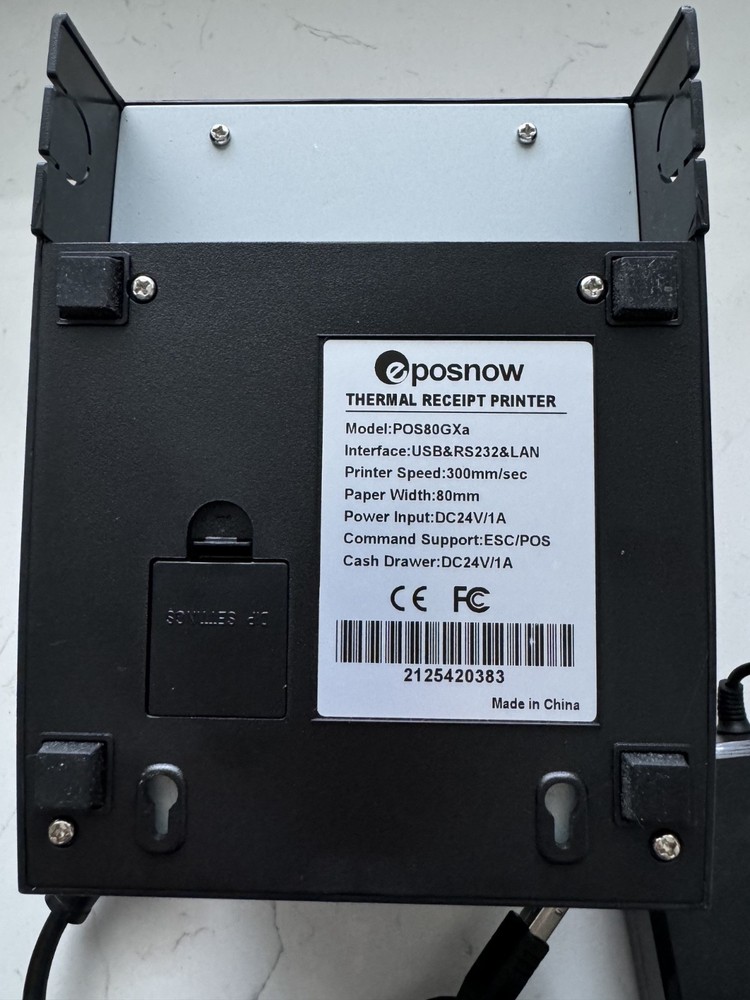 EPOSNOW POS80GXa Thermal Receipt Printer Tested