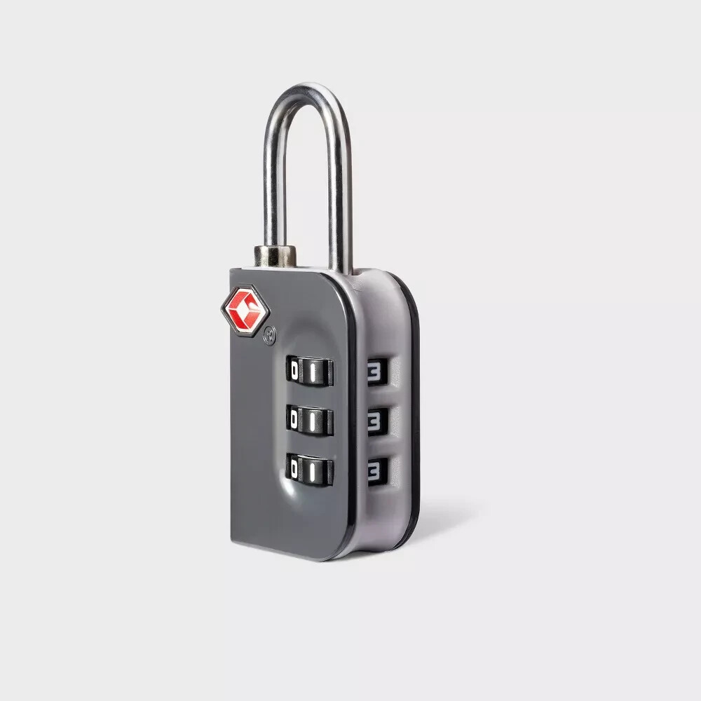 Open Story™ Combo Luggage Lock black