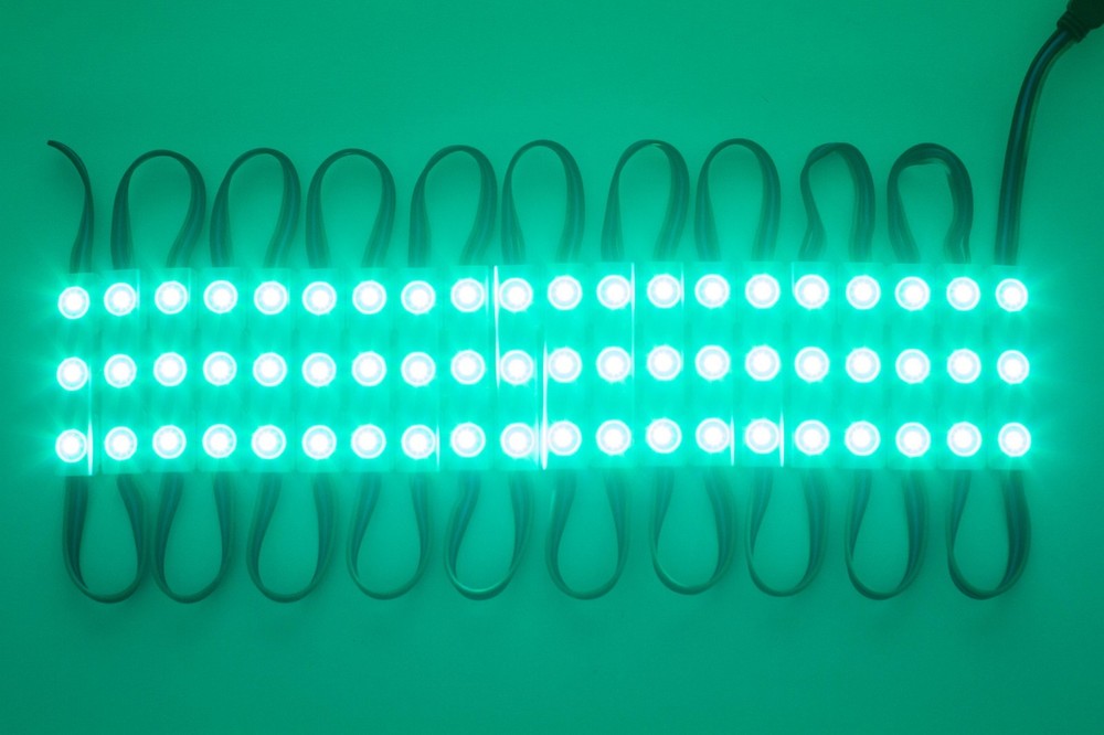 LEDUPDATES 60ft STOREFRONT MULTI COLOR RGB LED LIGHT UL Power & WIRELESS REMOTE