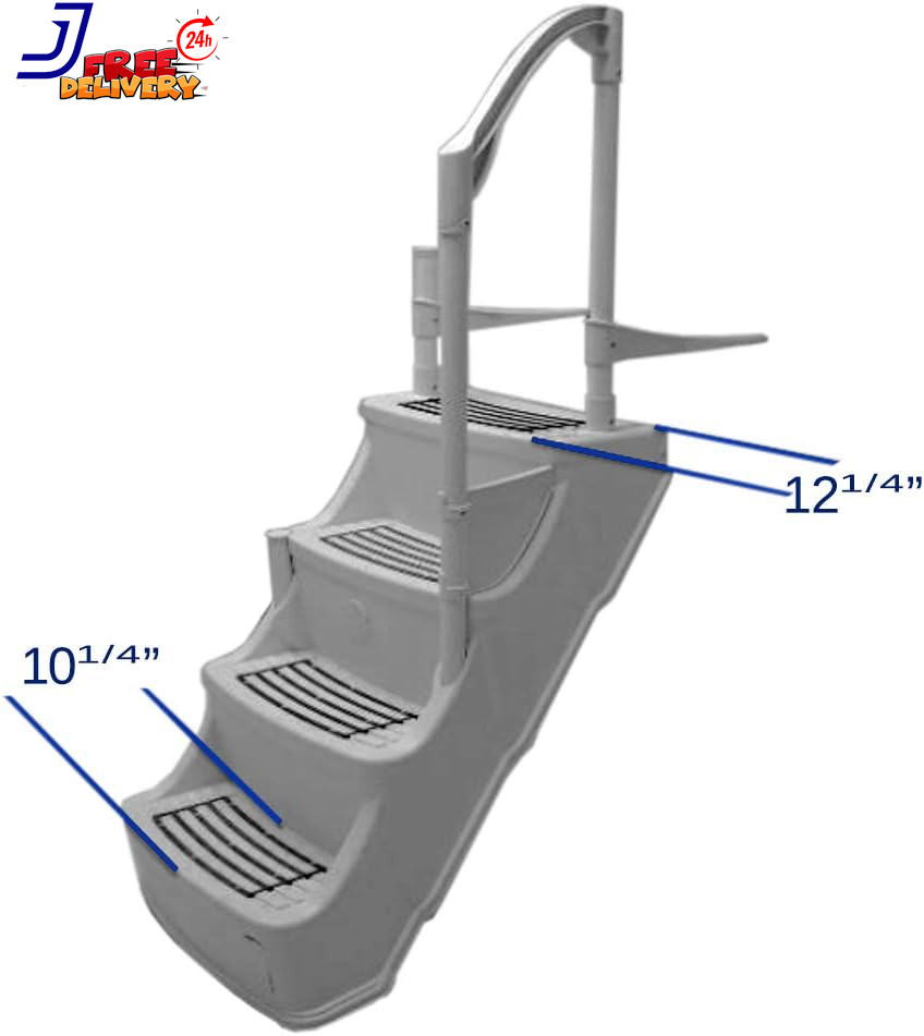 Drop in Step for above Ground Pools Weather Resistant US ONLY