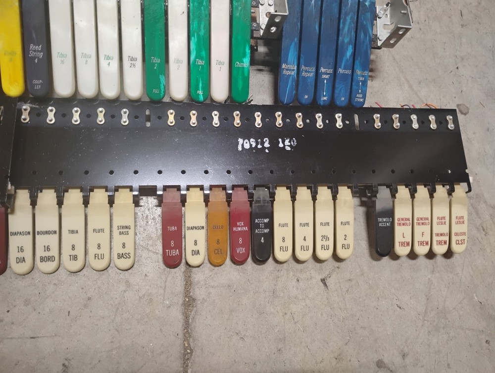 Vintage Organ Tabs! MAKE OFFER!