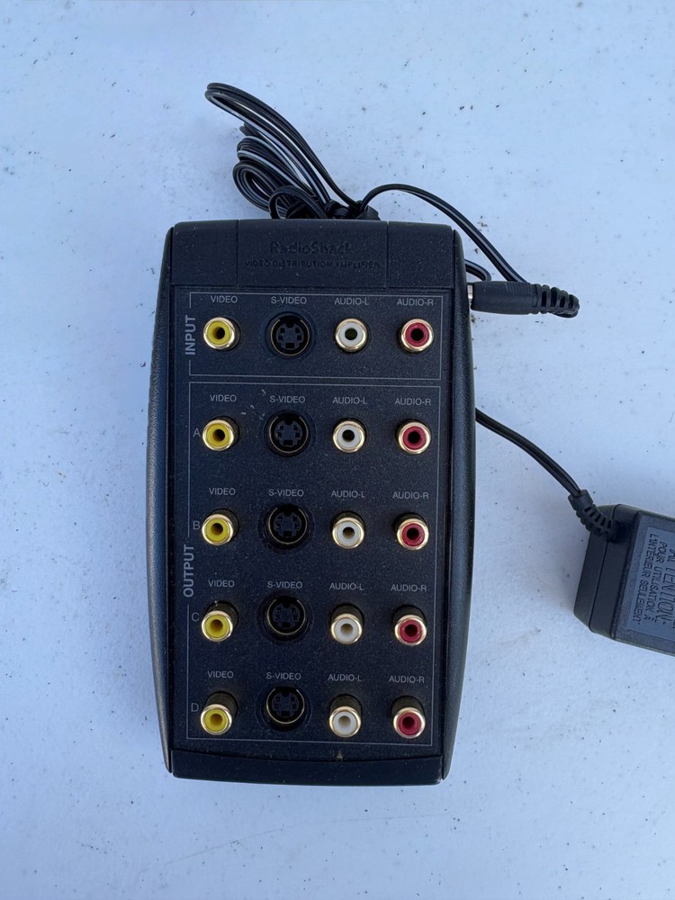 RadioShack Video Distribution Amplifier 15-1172
