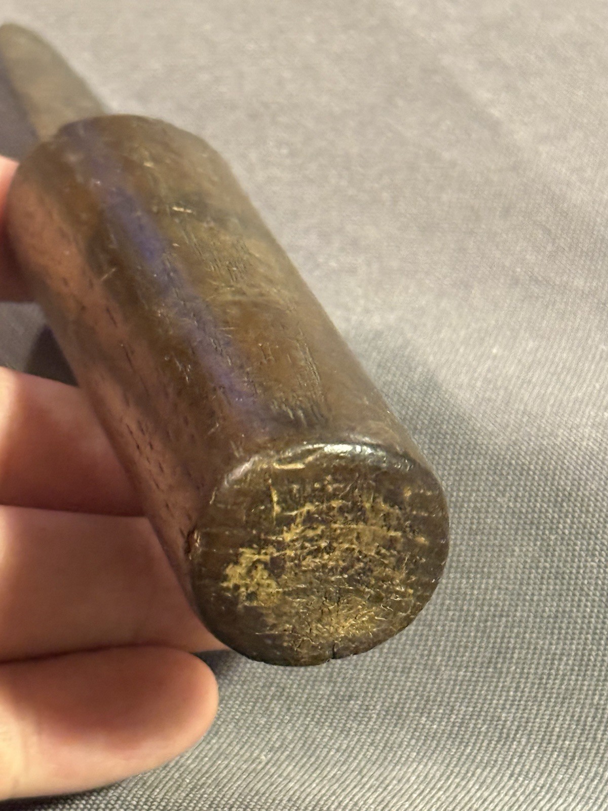 Antique Folk Art Rat Tail File Forged Knife Shank yankee ingenuity