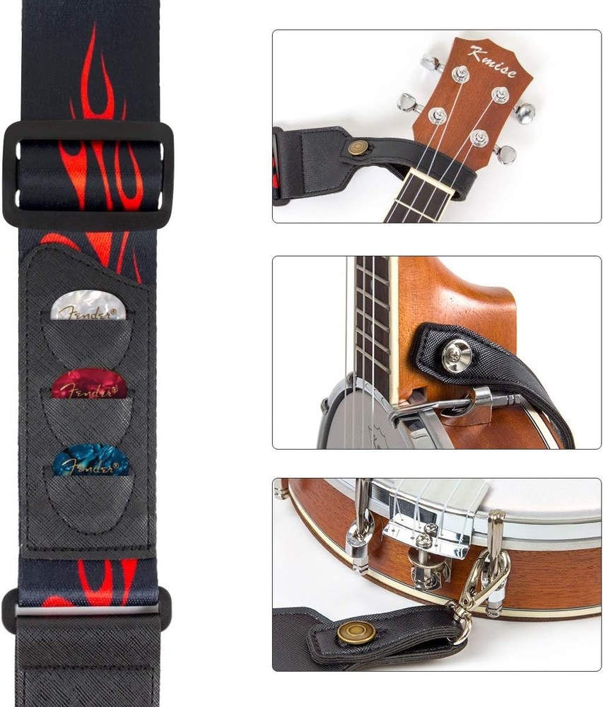Compact Banjolele 23'' Sapele 4 Strings Complete Kit