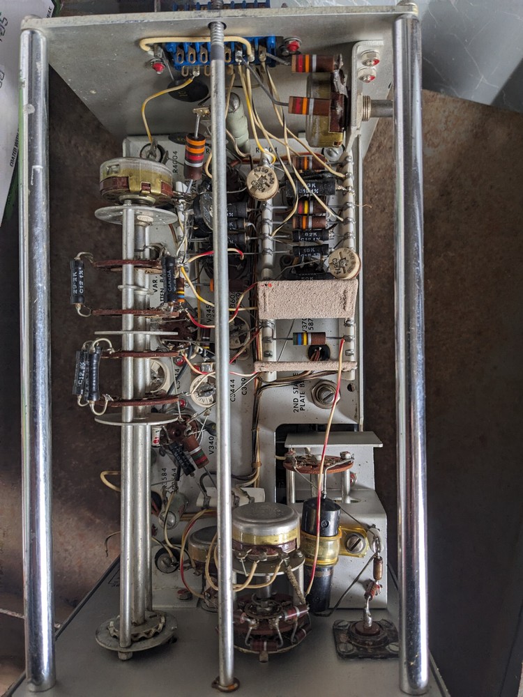 tektronix type 53 / 54D high gain preamp plug-in untested