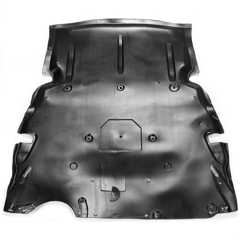 Black Front Engine Splash Shield For 2012-2016 BMW 328i 2012-2017 2018 320i