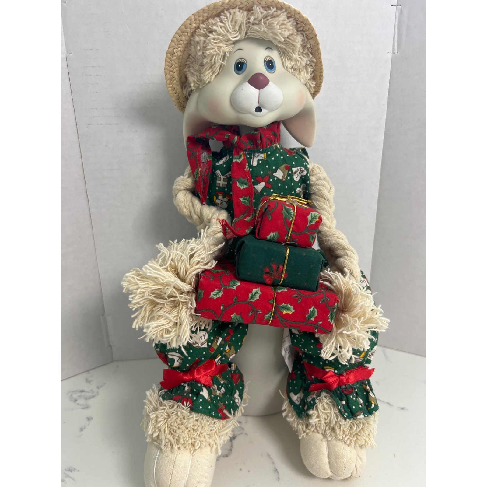 Vintage 1994 House of Lloyd,Christmas Around the World , "Floyd" Bunny