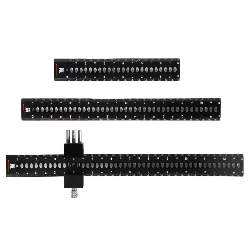 1 In. W Multi-Function Aluminum Marking and Square Scale