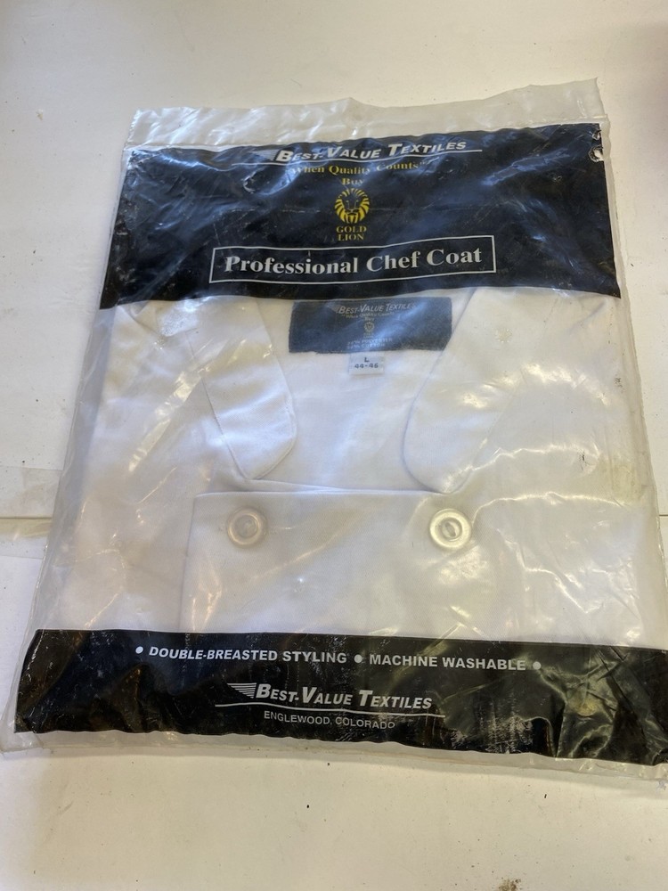 Professional Chef Coat Size Large
