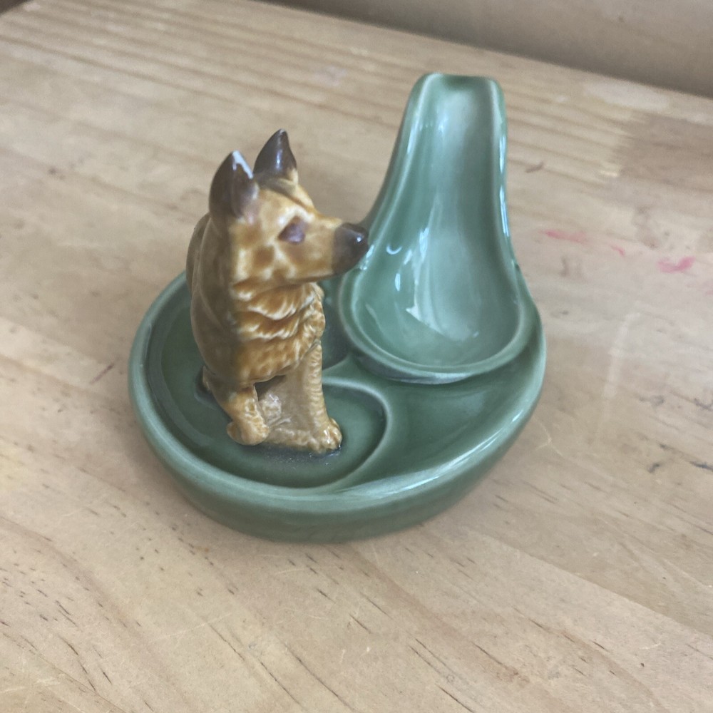 Wade Pipe Stand/Spoon Rest German Shepard