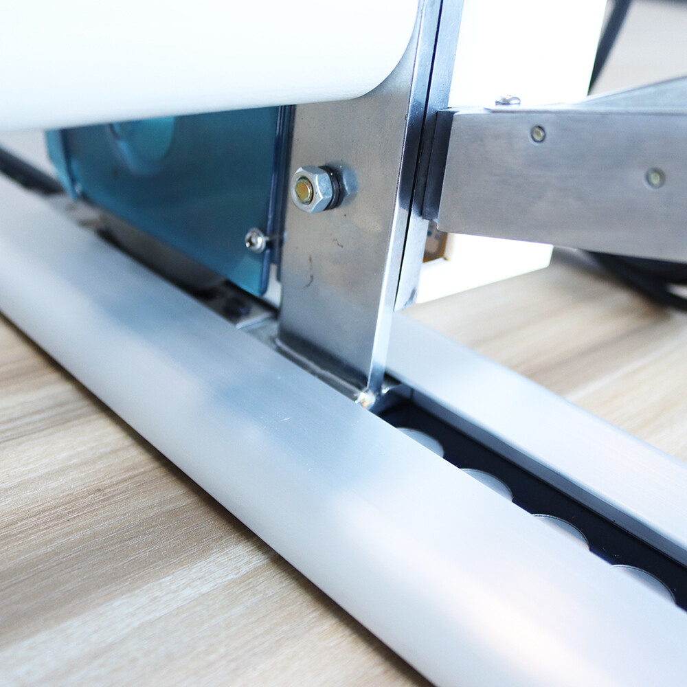 110V High Speed Fabric End Cutter w/75" Rack & Digital Counter Delay Function