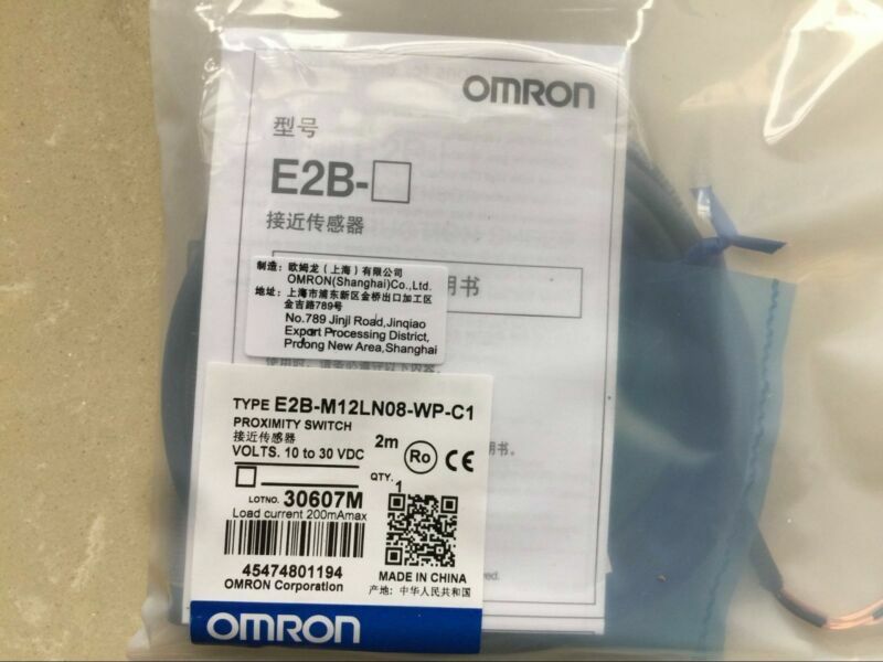 1 PC New Omron E2B-M12LN08-WP-C1 Sensor #OM
