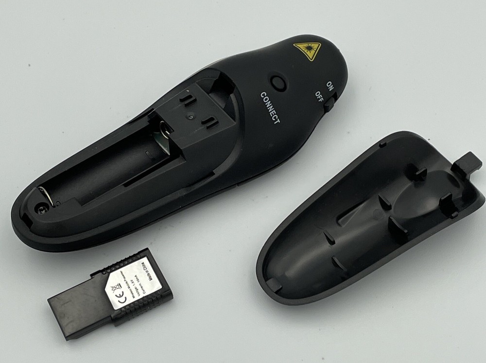 Genuine OEM ZETZ Wireless Presenter Remote Control With USB & Laser Pointer