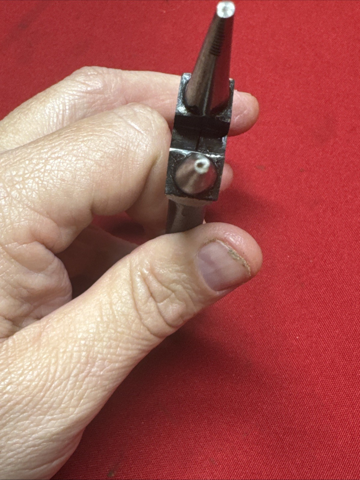 WW2 Military Utica Tools Round Nose 6 Inch Pliers D510