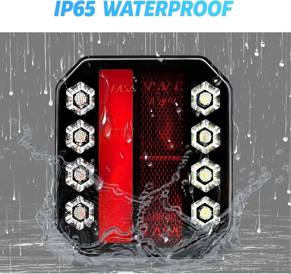 Upgraded Version Wireless Trailer Lights Magnetic Bluetooth Trailer Lights