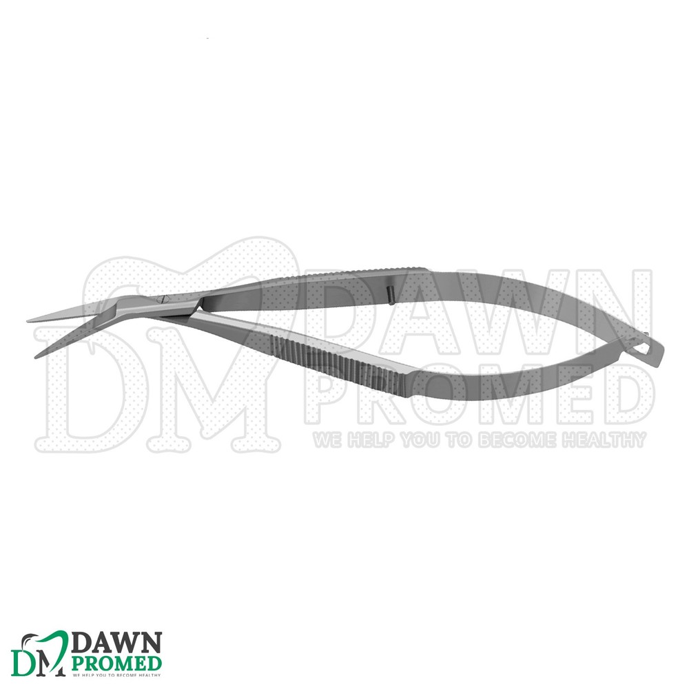 Micro Iris Scissors 4.5" Angled Sharp Blades Ophthalmic & Lab Instruments