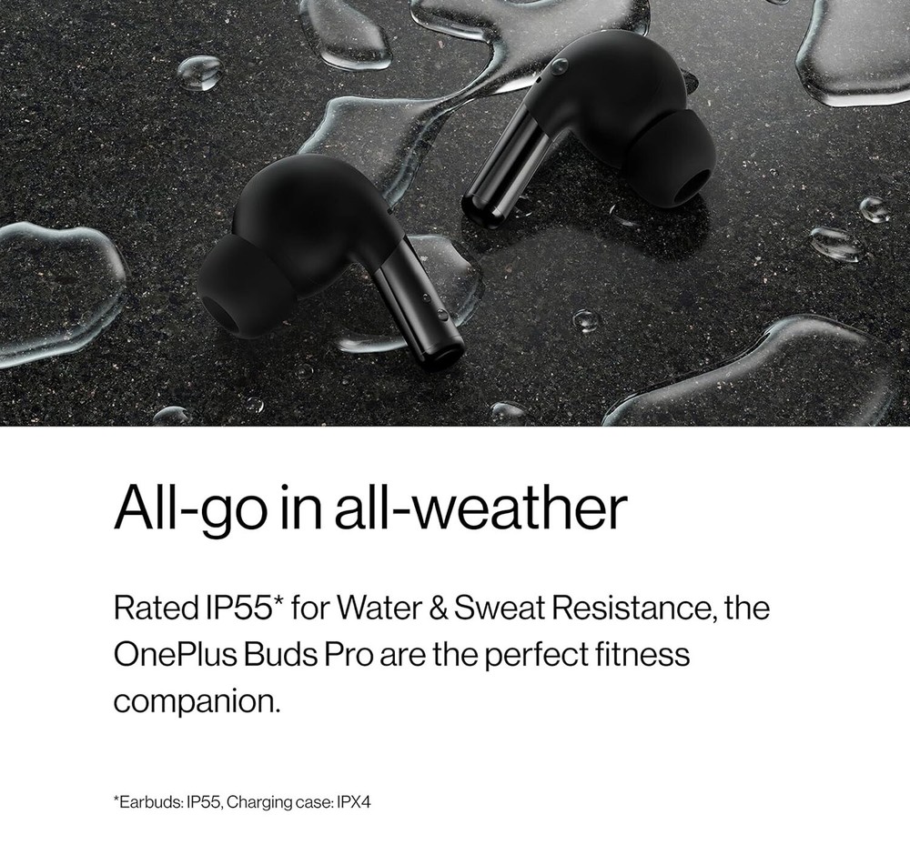 OnePlus Buds Pro TWS Wireless Bluetooth5.2 Earbuds Active Noise Cancelling IP55