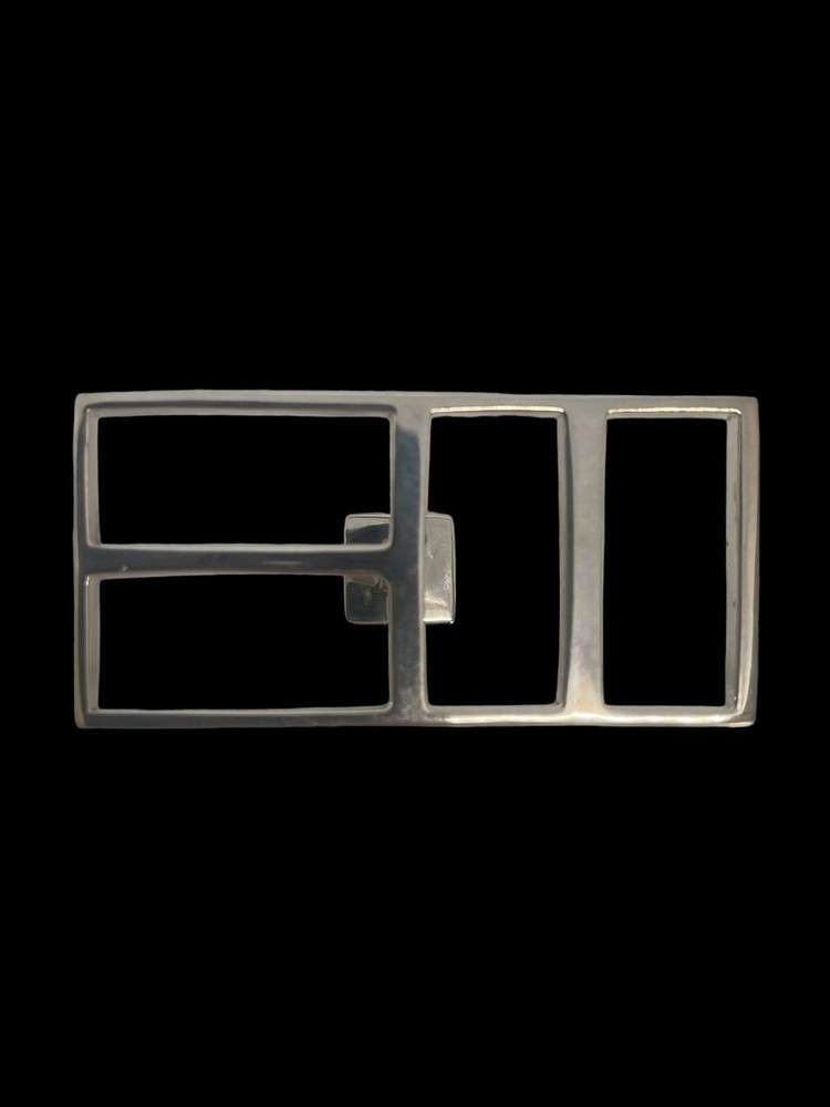 BIG Solid Silver Cufflinks By Bullionboy the Minolith Geometric Collection