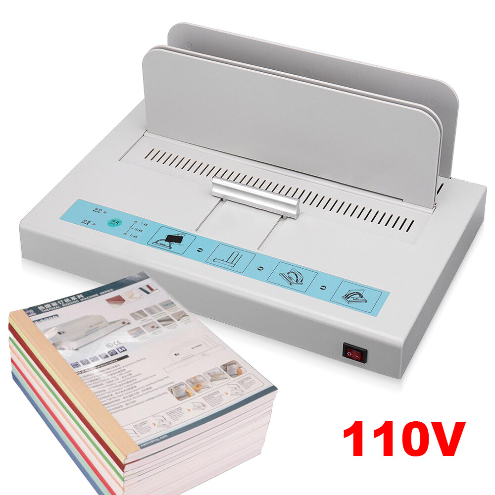 Thermal Binding Machine Thermal Book Binder 500 Sheets A4 Document Binder Office