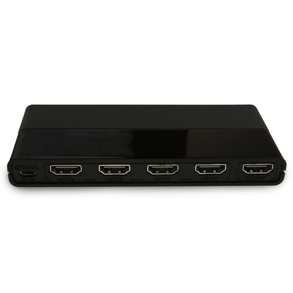 Onn HDMI 4 Device Switch Hub with Remote