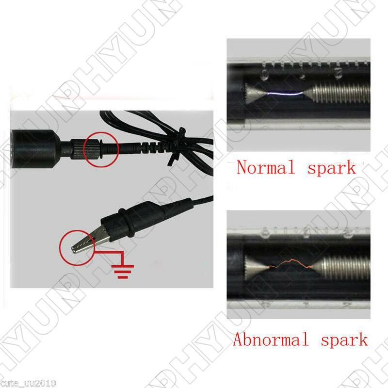 Spark Plug Tester Coil Overs Detector Autos Ignition System Diagnostic Test Tool