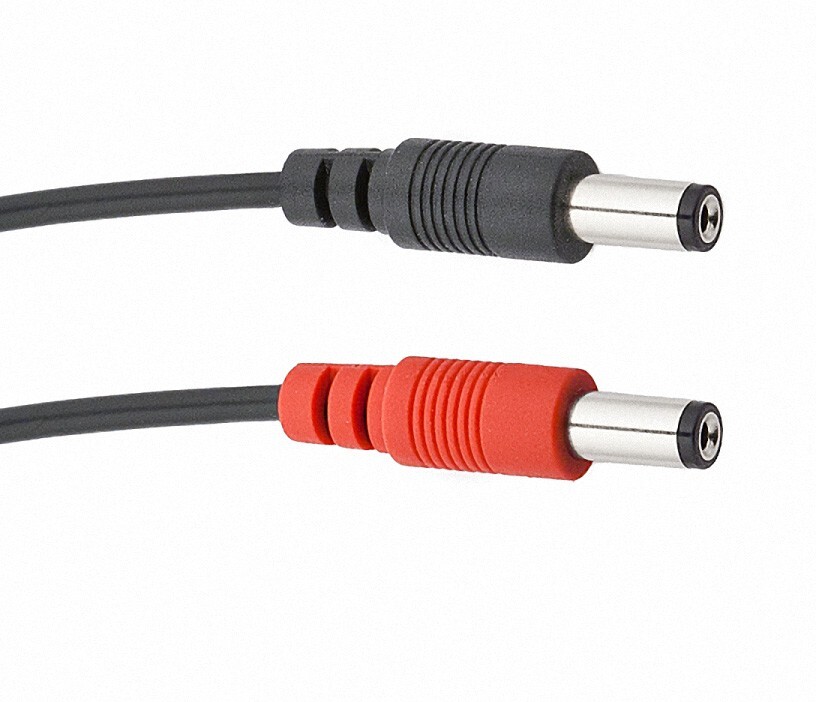 Voodoo Lab Reverse Polarity 2.5mm Barrel Cable  - Straight