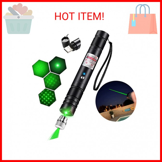 Green Laser Pointer Long-Range Laser Pointer High Power-Rechargeable Laser Point