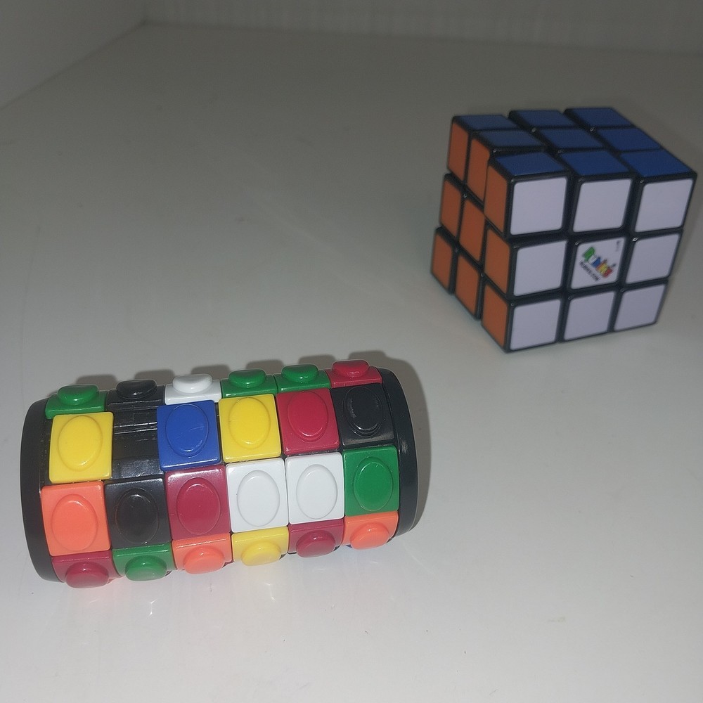2 Rubiks Puzzle Games Pre-owned