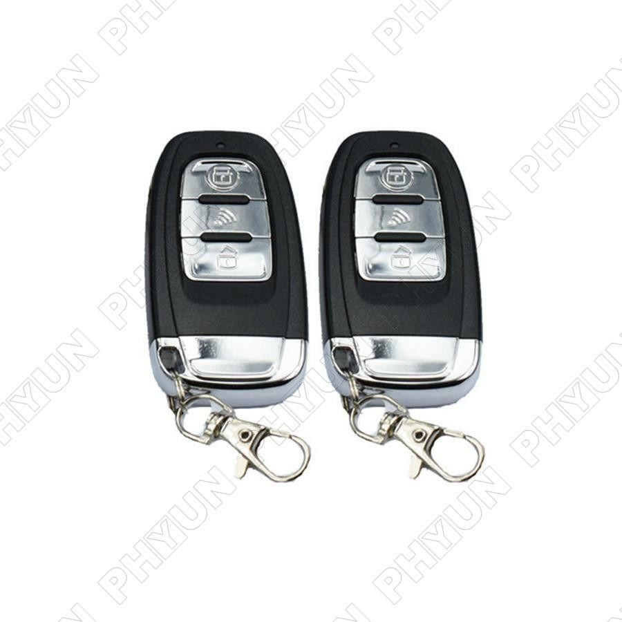 8pcs Car Alarm System Keyless Entry Engine Start Stop Push Button Remote Starter