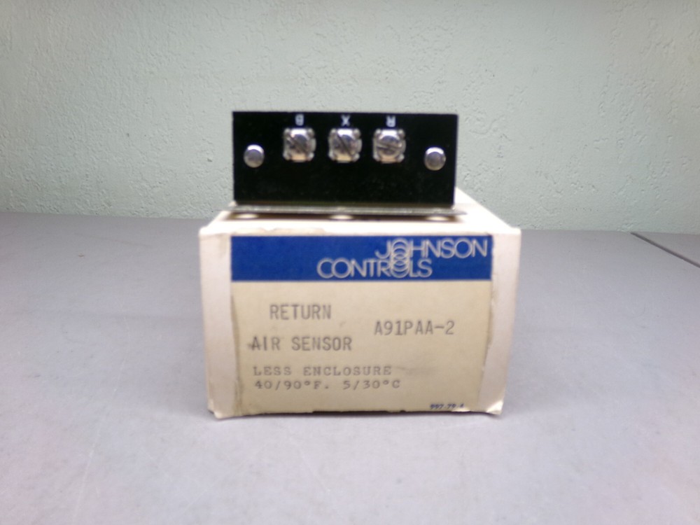 JOHNSON CONTROLS A91PAA-2 RETURN AIR SENSOR NOS