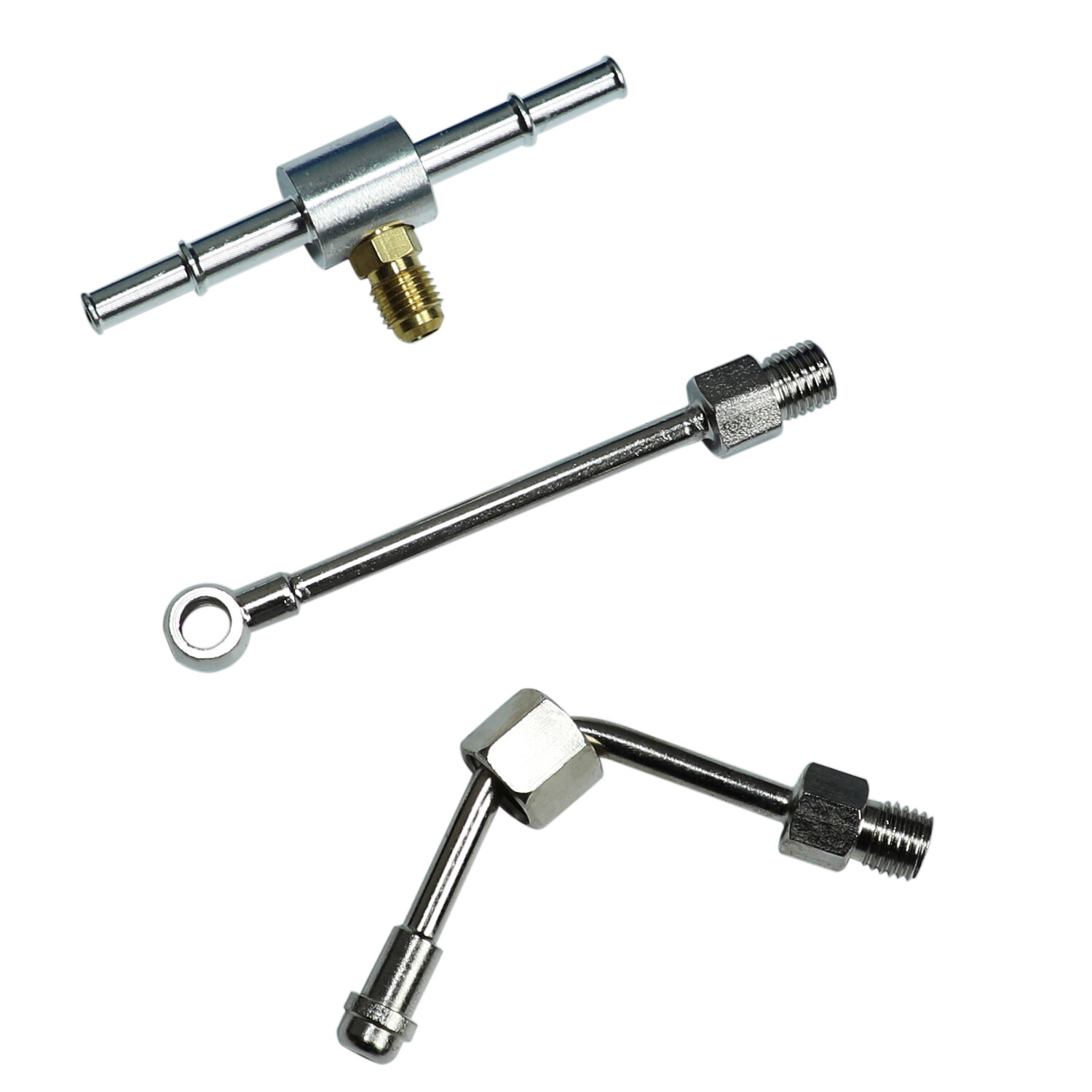 0-140 PSI Fuel Injection Pump Injector Tester Test Pressure Gauge Gasoline Cars