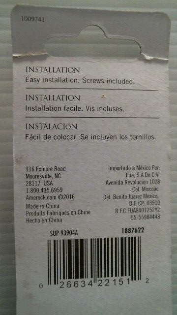Amerock Double Roller Catch and Latch (1887622) FS
