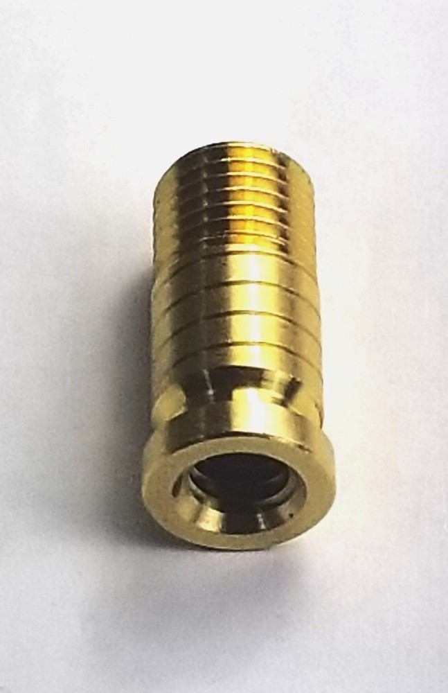 (1) 5/16 - 14 Threaded Self Aligning Brass Pool Cue Shaft Insert