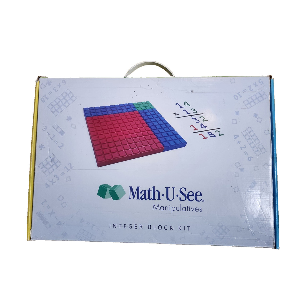 Math U See Manipulatives Integer Block Kit