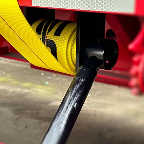 Winch Bar Combination Winch Bars with Square Head for Flatbed 1 Pack Silver