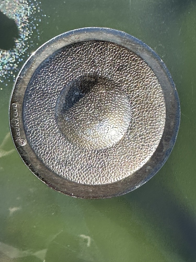 1 Vintage Godinger Silverplate Grape Leaf Vine Wine Goblets Replacement