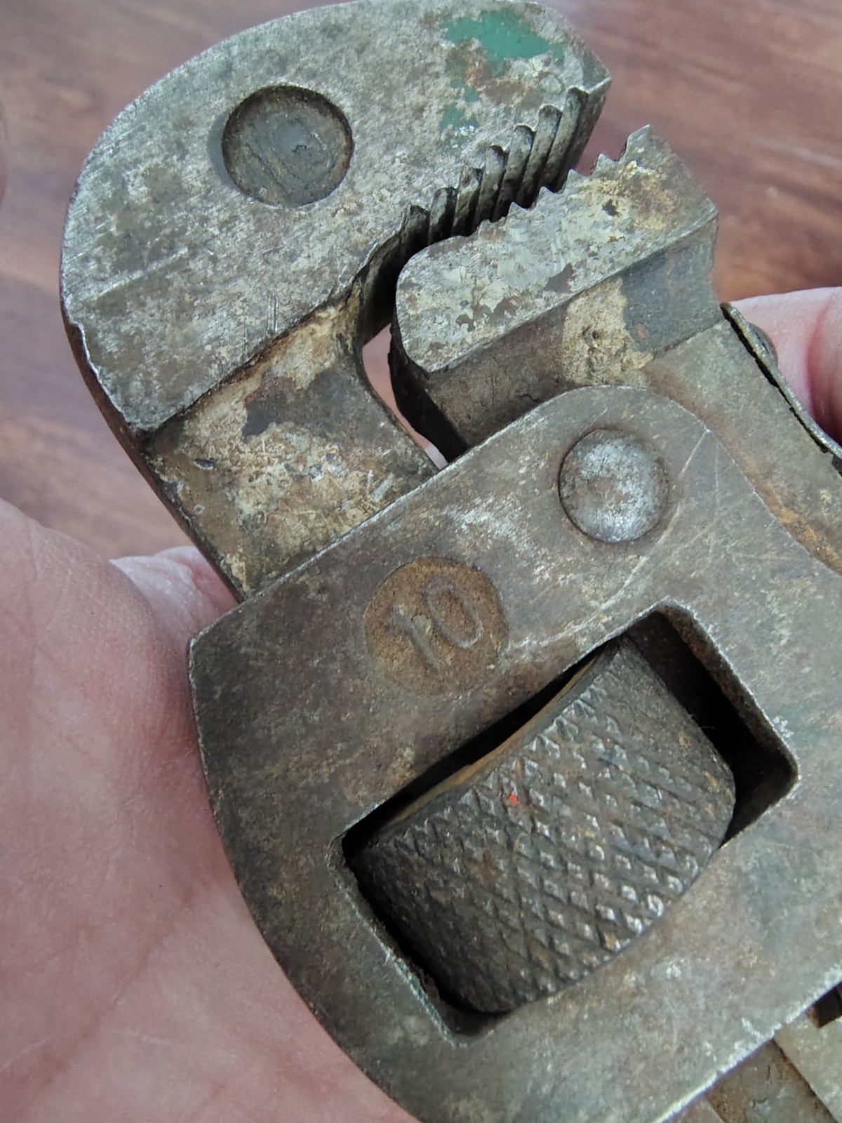 Vintage Stillson Erie Tool Works PA. #10 Pipe Wrench