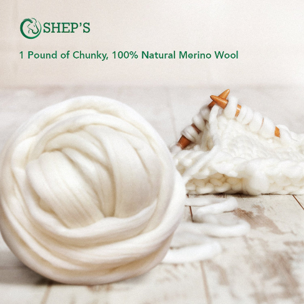 1 lb Wool Pillow Filling Stuffing for Pillows