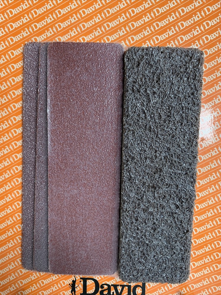 David Hand Sanding Stripping Strips and Pad 5060 NIP