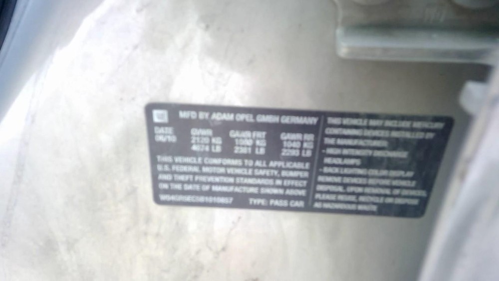 Used A/C Selector Switch fits: 2011 Buick Regal automatic and auxiliary control