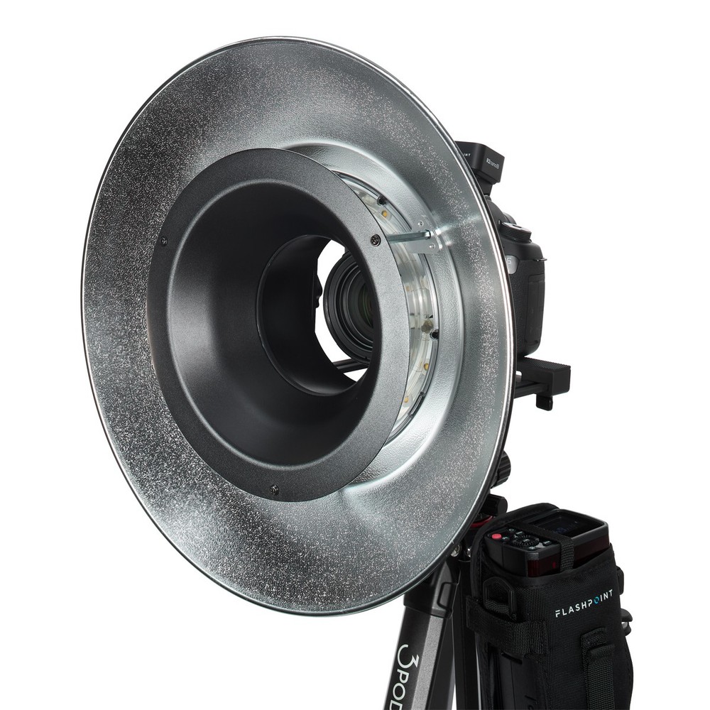 Flashpoint Reflector for R200 Ring Flash (Silver Interior), Godox RFT-25S
