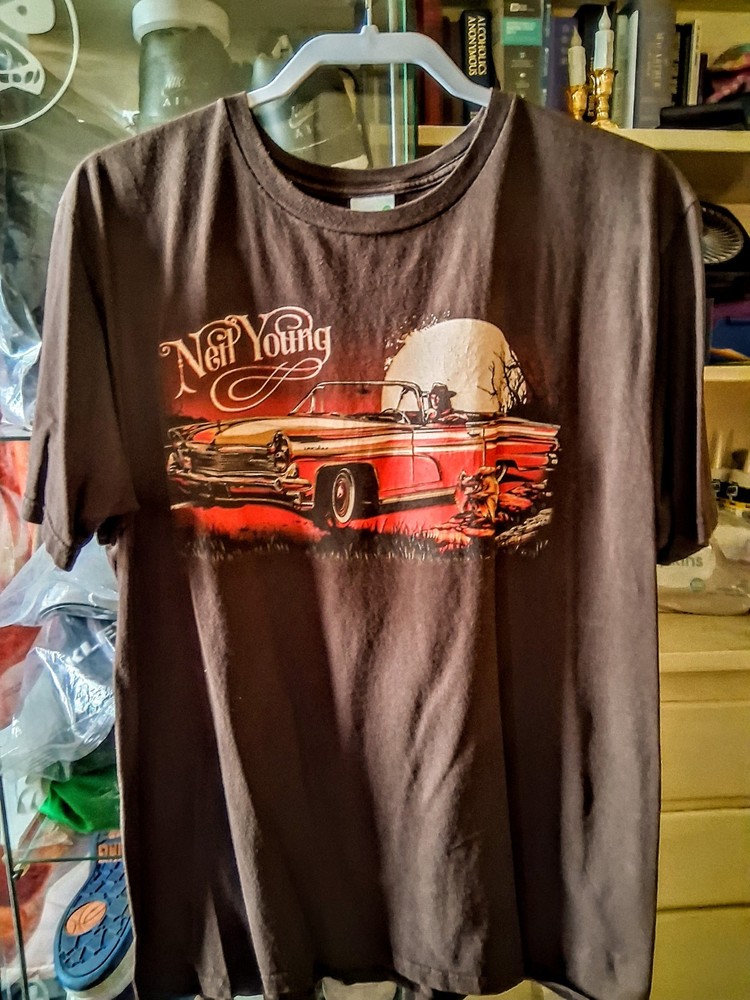 Neil Young 2009 Tour Shirt Authentic RARE'