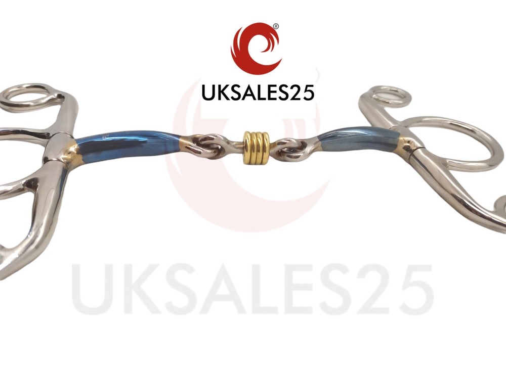 Sweet Iron Blue Elevator Bit / Brass Rollers (UKSALES25®) *SAME DAY DISPATCH*