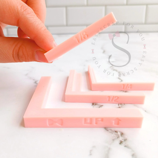 Margin Alignment Guide Tool for alignment of cards covers and bookbinding