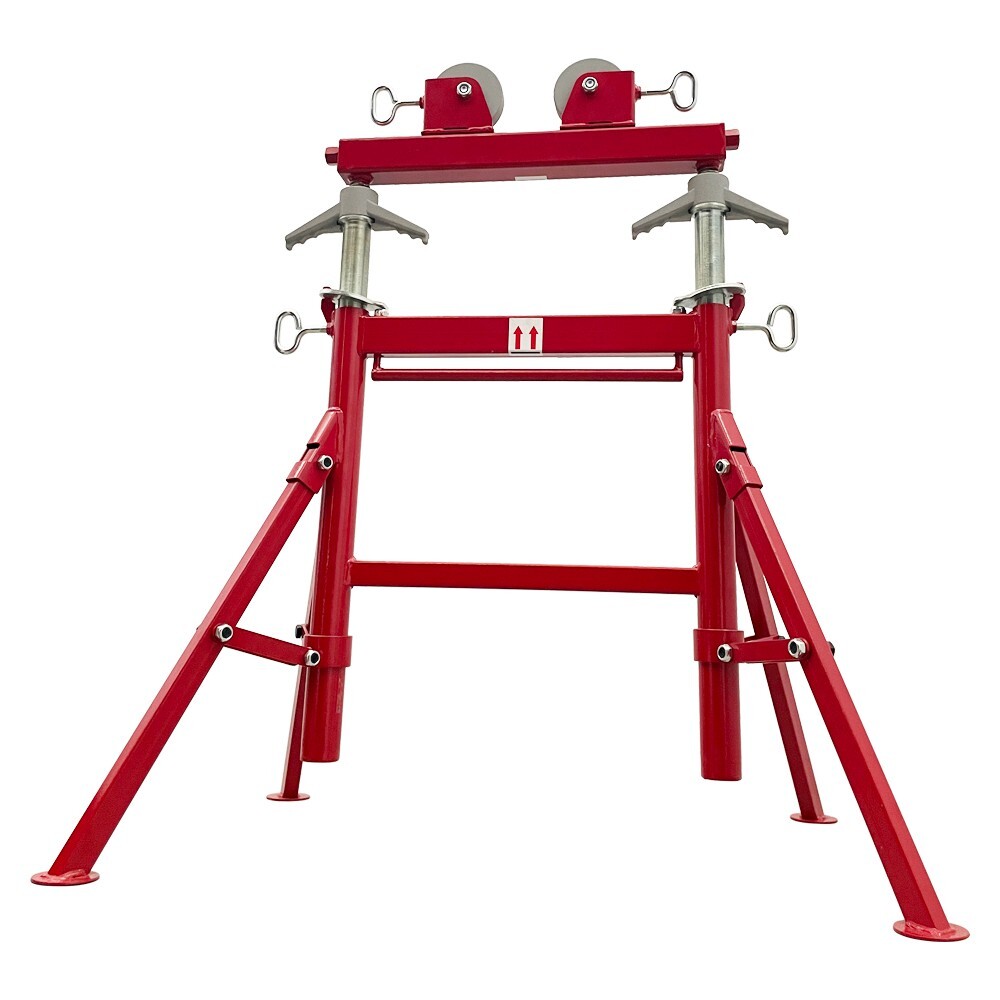 Adjustable Pipe Support Clamp Welding Positioner Tube Pipe Roller Support 29-43"