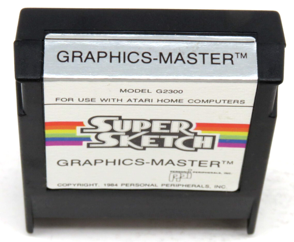 Super Sketch G2300 (1984) for Atari Home Computers Video Graphics #2