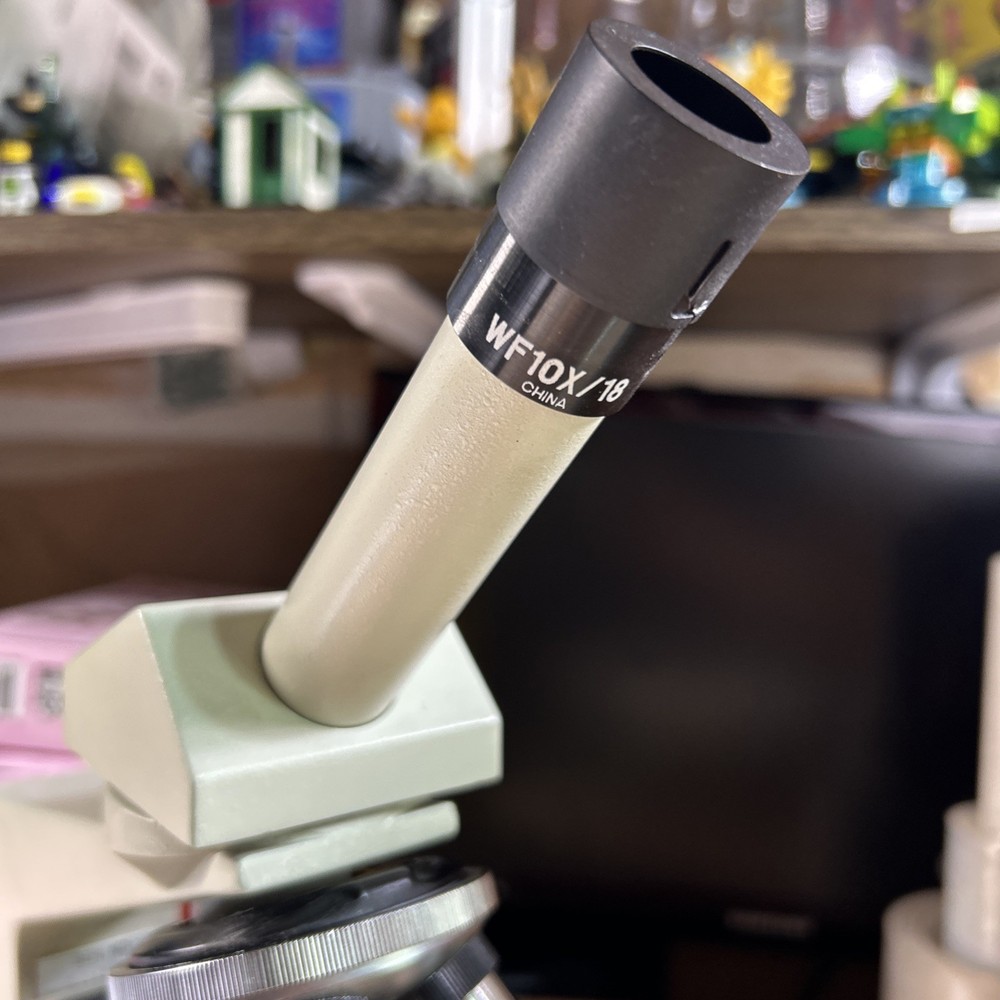 Cambridge Instruments Monocular Compound Microscope WF10X 4X/10X/40X Objectives